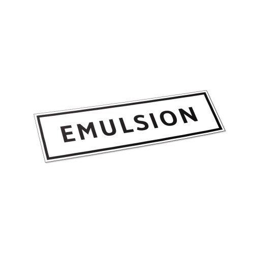 Emulsion Label